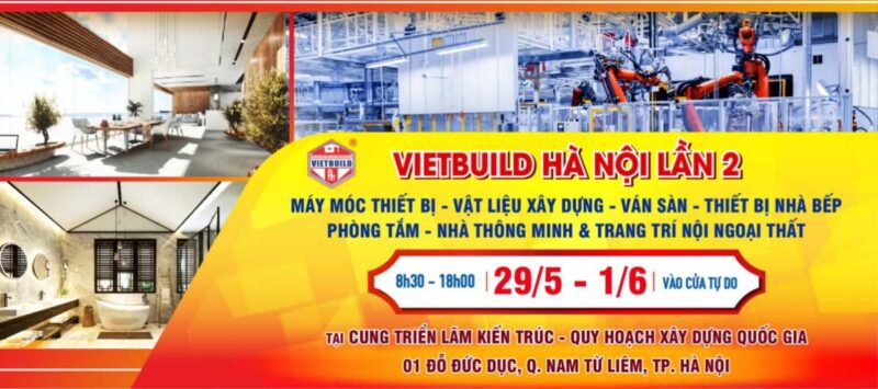 Rehau Việt Đức tham dự triển lãm quốc tế xây dựng Vietbuild Hà Nội năm 2025